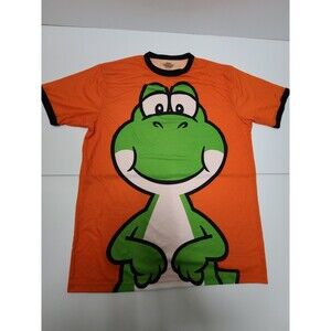 Super Nintendo World Yoshi Mens LARGE Shirt Universal Studios Hollywood 2023